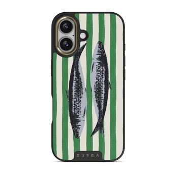 Sardinhas - iPhone 17 Case, Elite Dark (MagSafe) / Gold