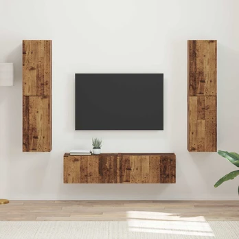 TV staliukas 3 pcs Senovinis medis