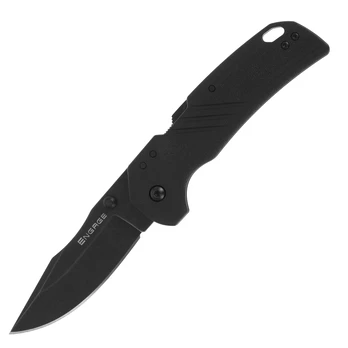 Cold Steel Engage AUS-10A Black/Black Sulankstomas peilis