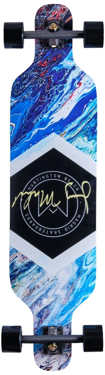 Madrid Top-Mount longboardas, 40", Azul