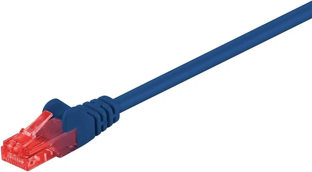 Goobay CAT6 U / UTP tinklo kabelis, 20 m, mėlynas