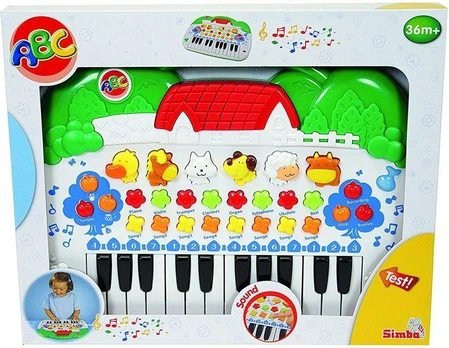 Simba Smoby ABC Klaviatūra su gyvūnais