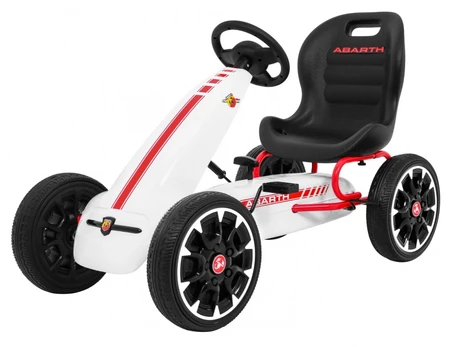 Ramiz Gokart ABARTH Baltas