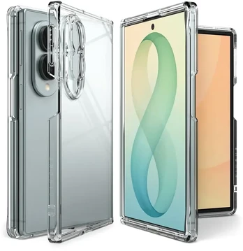 Skaidrus dėklas Samsung Galaxy Z Fold 8 telefonui "Ringke Fusion"