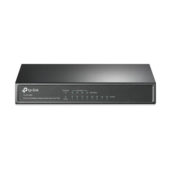 TP-LINK 8x prievadų 10/100Mbps Darbastalio komutatorius su 4x prievadais PoE (TL-SF1008P)