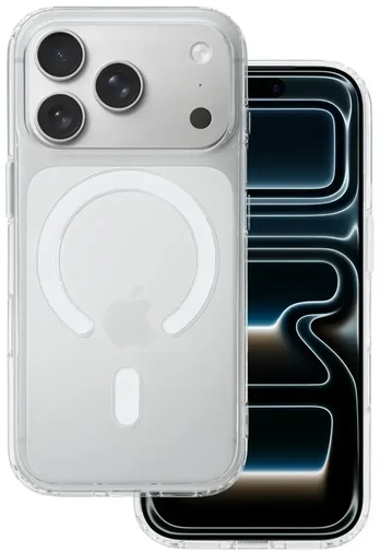 Toptel Akrilinis Magsafe dėklas iPhone 18 Pro/17 Pro, permatomas