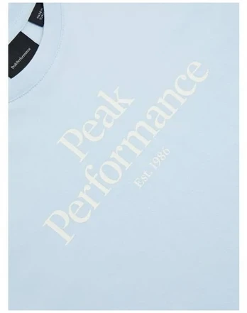 Vaikiški medvilniniai marškinėliai Peak Performance Original