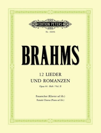 Lieder und Romanzen Op.44 Vol.2
