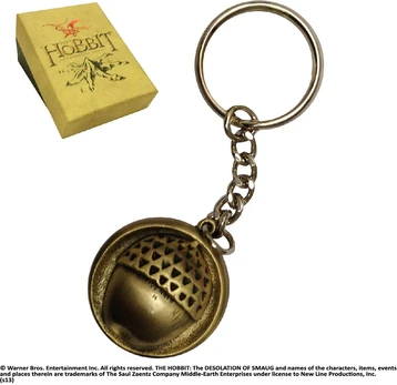 Noble Collection - Hobbit - Bilbo’s Button Keychain
