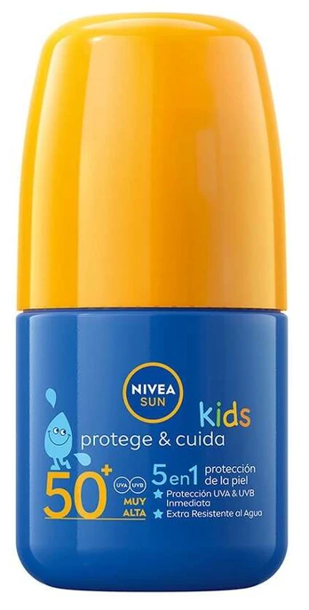 Gelis įdegio priežiūrai kūnui Nivea Sun Protect Kids SPF50+, 50 ml