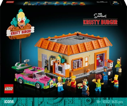 LEGO Icons 10352 Krusty mėsainis
