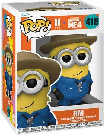 FUNKO POP! Vinilinė figūrėlė: BTS x Despicable Me 4 - RM
