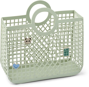 Liewood - Bloom Basket w Charms - Light Peppermint - One size