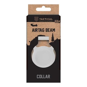 Dėklas Tactical Airtag Beam Collar Baltas