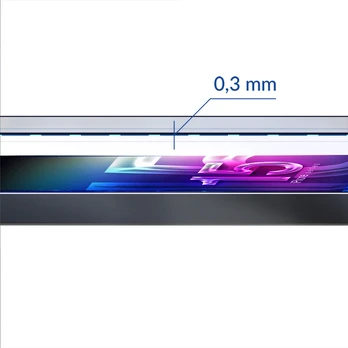 3mk HardGlass Max Lite, skirtas iPhone 15 Pro Max 6,7 juodas