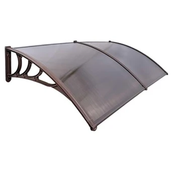 Plastikinis stogelis Mako Duo 100x200cm - rudas