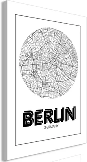 Artgeist Paveikslas - Retro Berlin (1 Part) Vertical kaina