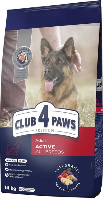 Club 4 Paws CLUB4Ł PYS 14kg ACTIVE