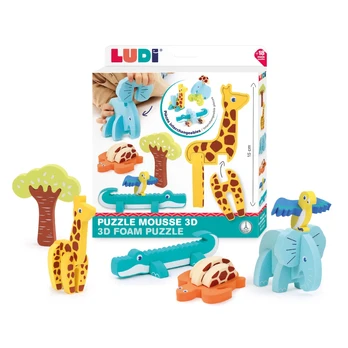 Ludi - 3D Foam Puzzle Game - (LU30084)