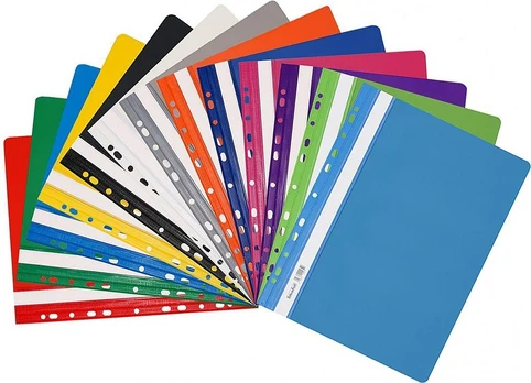 Biurfol Folder A4 kietas pakabinamas - mėlynas, 20 vnt