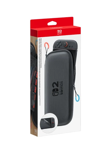 Nintendo Switch 2 Carry Case + Screen Protector Black