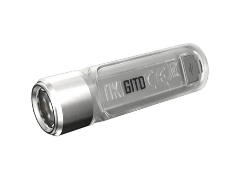 Nitecore TIKI GITD įkraunamas LED raktų žibintuvėlis, 300 Lm