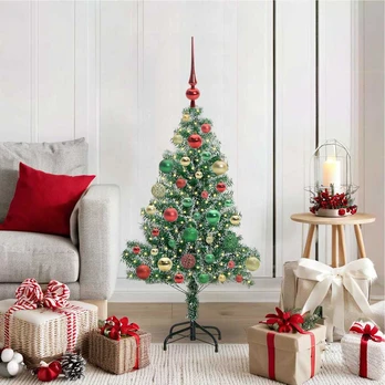 Dirbtinė Kalėdų Eglė Su Sniegu ir LED Šviesa 120 cm