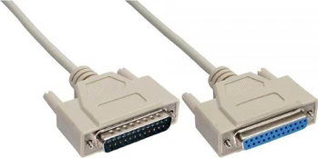 InLine DB-25 - DB-25, 20m, Pilka (11402M)