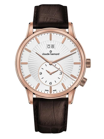 Laikrodis Claude Bernard Classic 2nd Time Zone 62007 37R AIR
