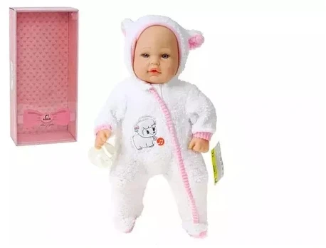 Adar Baby lėlė kombinezone 40cm su garso dėžute Adar