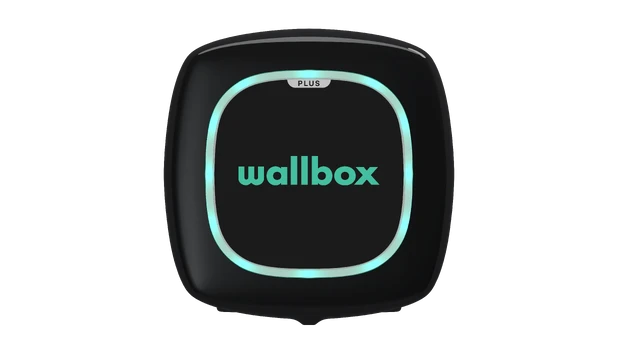 Elektromobilio įkrovimo stotelė Wallbox Pulsar Plus, Type 2, 22kW, 7 m, Black