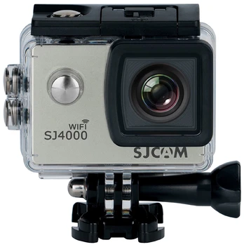 Veiksmo kamera Sjcam SJ4000 Wi-Fi Silver, sidabro