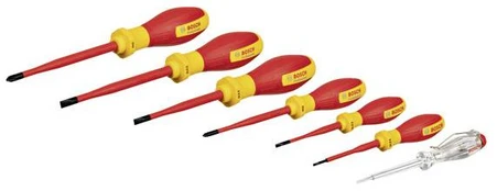 Bosch VDE Screwdriver Set 7pc (SL/PH)