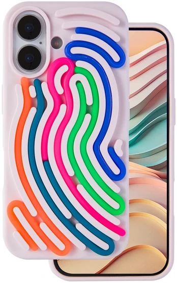 Dėklas Mocco DIY Snake Back Case for Apple iPhone 16