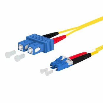 METZ CONNECT OpDAT jungties kabelis, SC-D/LC-D OS2, 3 m