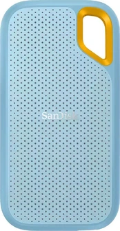 External disk SSD SanDisk SanDisk Extreme Portable SSD 1TB Light Blue kaina
