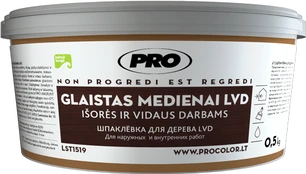 Glaistas medienai LVD balta, 0,5 kg