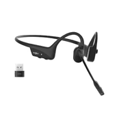 SHOKZ OpenComm2 UC 2025 Upgrade Wireless Bluetooth Bone Conduction Videoconferencing Headset with USB-C Charging Port and USB-C kaina