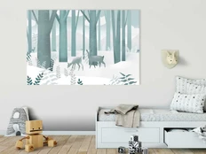 Artgeist Paveikslas - Fairy-Tale Forest (1 Part) Vertical - First Variant kaina