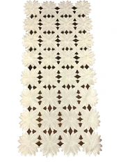Stalo takelis Mariall, kreminė, 60 x 120 cm kaina