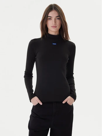Hugo Golfas 50525318 Juoda Regular Fit