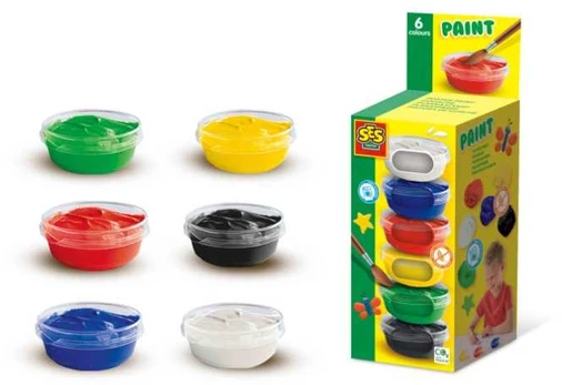 Ses Creative SES Farby plakatowe 6x45ml 00381 03814