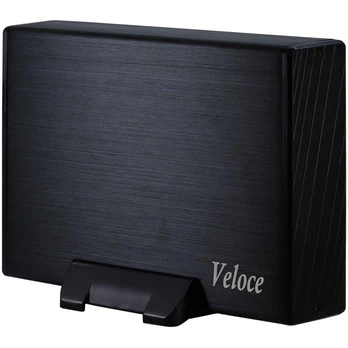 Drive Cabinet INTER-TECH Veloce (3.5" HDD, SATA/SATA II, USB3.0) Black | IT-GD-35612