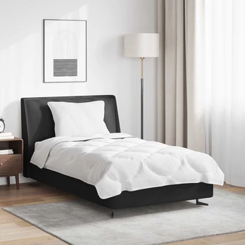 2-in-1 Antklodė 2 pcs Balta 140 x 200 cm Mikropluoštas