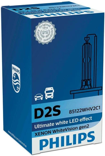 Lemputė PHILIPS D2S WhiteVision Ultra 85122WHV2C1