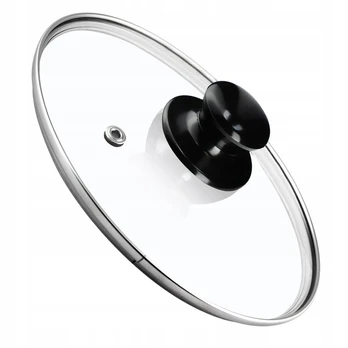 Stiklinis dangtis 24cm Universalus dangtelis