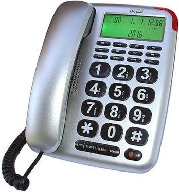 Dartel LJ-290 Sidabrinis stalinis telefonas