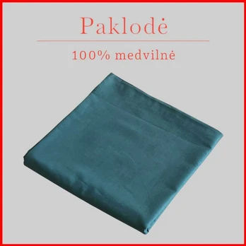 100 proc. medvilnės paklodė - 180x240cm.