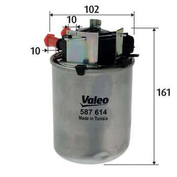 Kuro filtras VALEO 587614