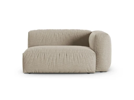 Modul Right, "Martina", 1 Seat, 160x120x75, Light Beige